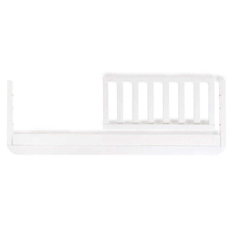 Toddler bed conversion rail