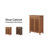 Ishpreet 5-Tier Shoe Storage Cabinet With Doors And Drawer, Wooden Shoe Rack Organizer-2058655594