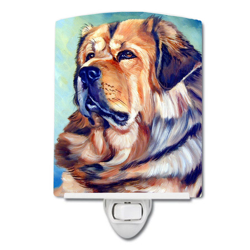 Tibetan Mastiff Ceramic Night Light