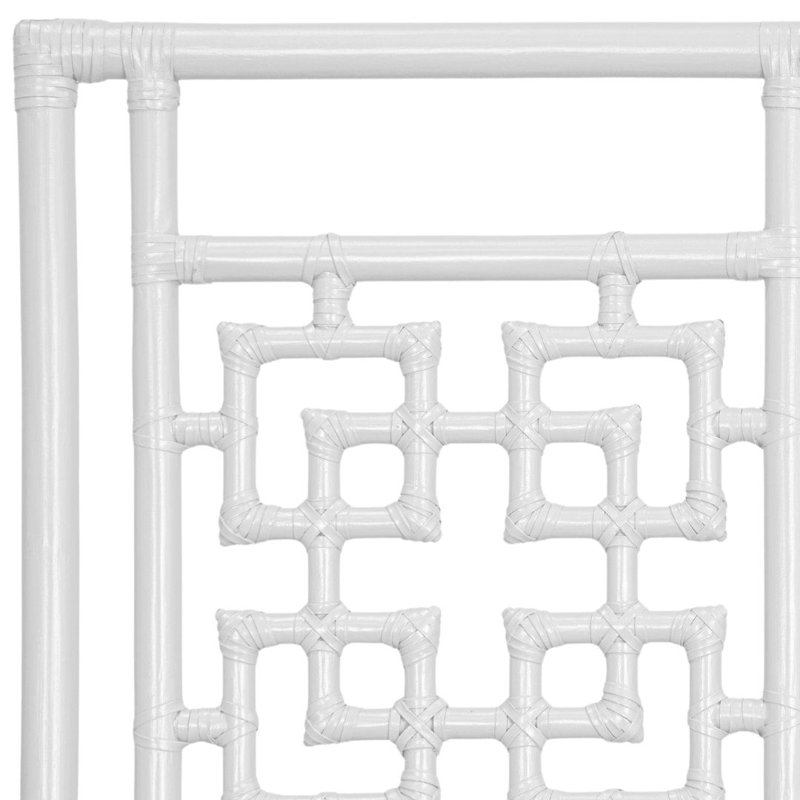 Palm Springs Low Profile Standard Bed, Twin XL, White