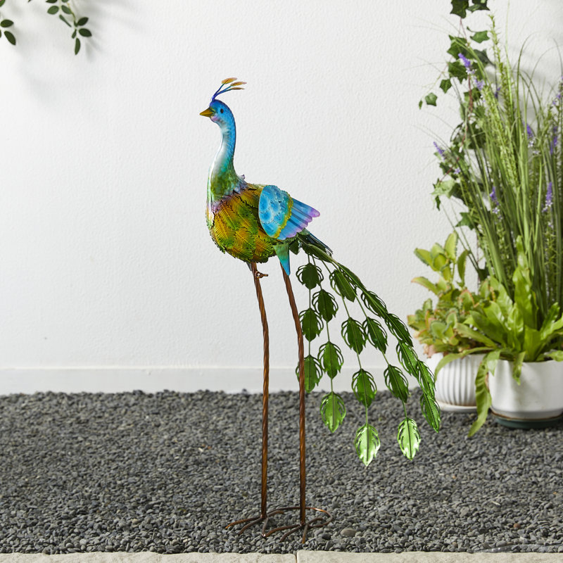 Statue de paon Caballero