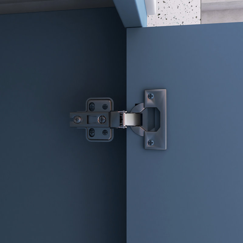 30'' Bathroom Vanity With Ceramic Sink Combo, Indigo