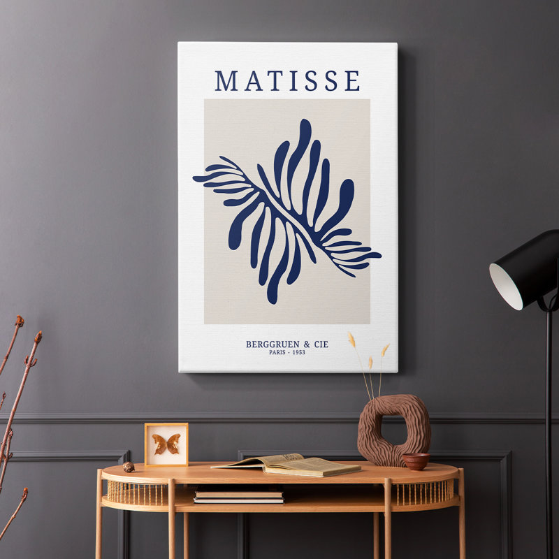 Matisse CDXI, reproduction encadrée - galerie Cavas, H 27 po x l 18 po