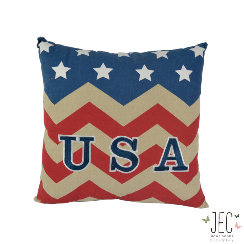 Coussin à chevrons
