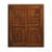 Walnut 2-Drawer End Table