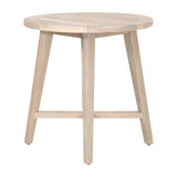 Henrietta Round Teak Outdoor Bar Table