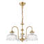 3 - Light Natural Brass Pendant