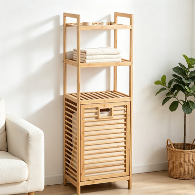 Berdy Bamboo Laundry Room Organizer