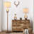 Woodsy Scented Designer Candle with Wood Holder