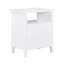 Table de chevet 2 tiroirs Weston White