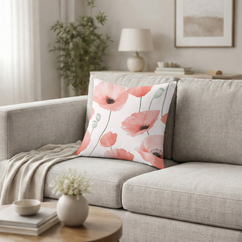 Coussin décoratif French Country, H 20 po x l 20 po