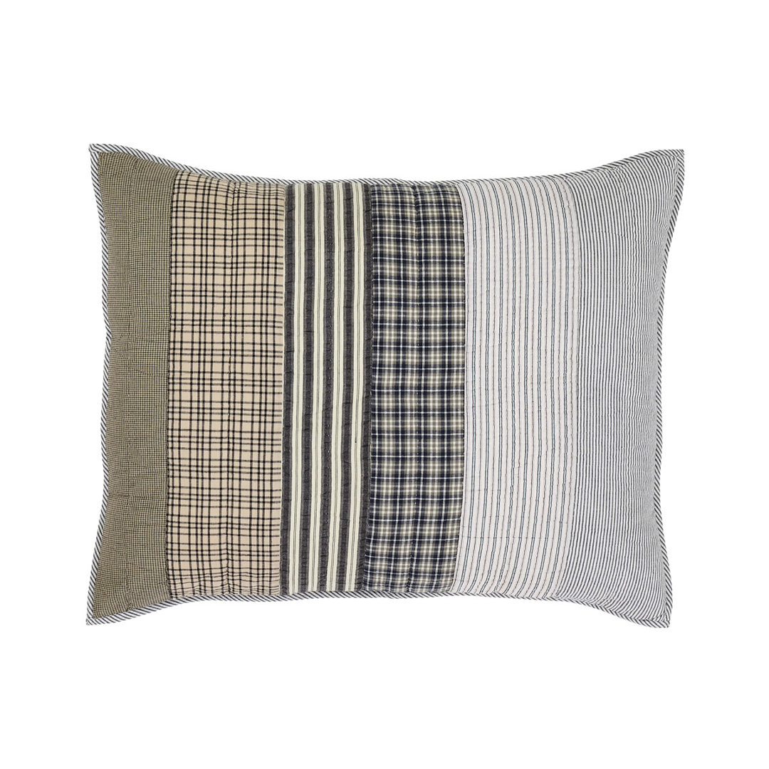 Ashmont 100% Cotton Buttons Sham VHC Brands 