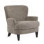 Fauteuil club rembourré Gerald Boucle