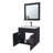  2-Door Floating Bathroom Vanity Set With Sink And Mirror-1444470573