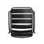 Chaise: fer noir mat, rendant la cour et le patio plus attrayants, 25,2 po De 13,41 lb à 23,85 de profondeur,