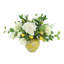 Artificial Lemon and Hydrangea Arrangement