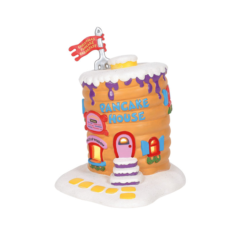 Dr. Seuss the Grinch Village Who-Ville Pancake House