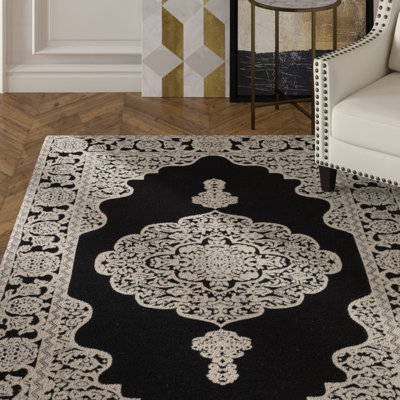 Jamison Hand Loomed Performance Oriental Rug