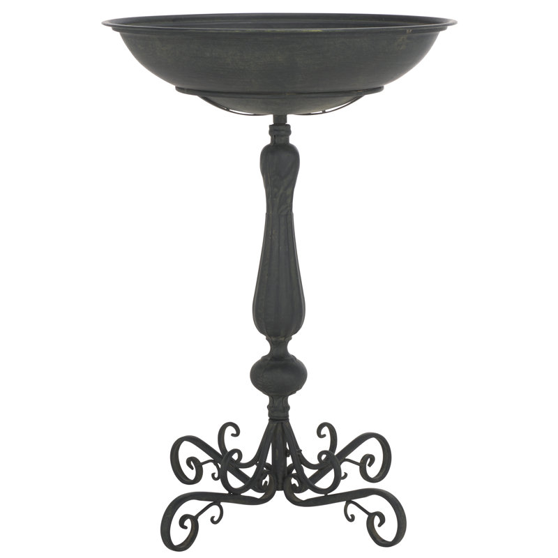 Orian Bird Bath, Black