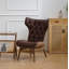 Lexey Upholstered Tufted Wingback Chair-1751323391
