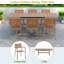 Ensemble de table d'extérieur Freedom comprenant six chaises et une table extensible-1773798390