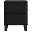 40cm W Manufactured Wood Bedside Table