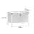 26in Shoe Changing Stool Flip Down Shoe Storage-108997047