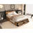 Versatile Metal Platform Bed With Multiple Storage Options And Advanced Features
