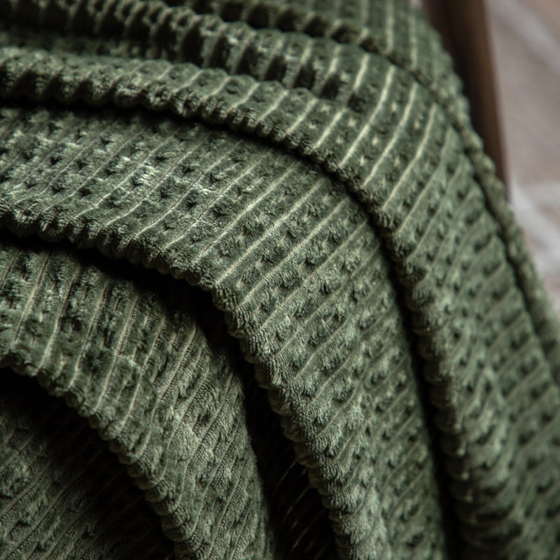 Throw Blanket, Green