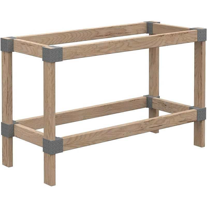 2' X 4' Do-It-Yourself Workbench Kit,Gray