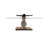 Metro Fusion Flush Mounted Sconce