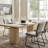 Tabletop Pillar Hurricane Candleholder with Decorative Pebble Base - Large-166269545