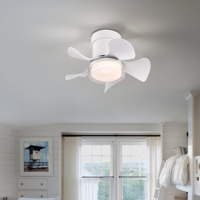 Leanza 25.98'' Ceiling Fan, Matte White