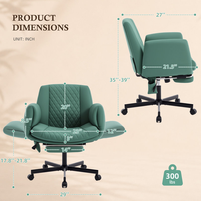 Fauteuil Criss Cross, Vert