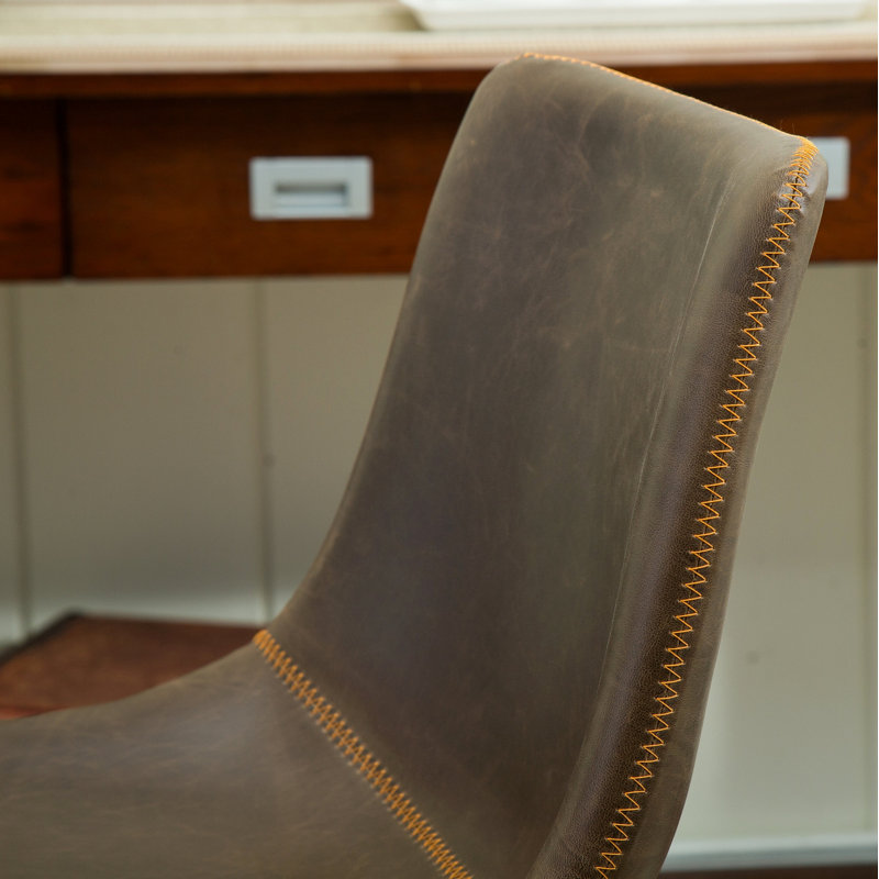 Tabourets de bar Lotusville, Brun