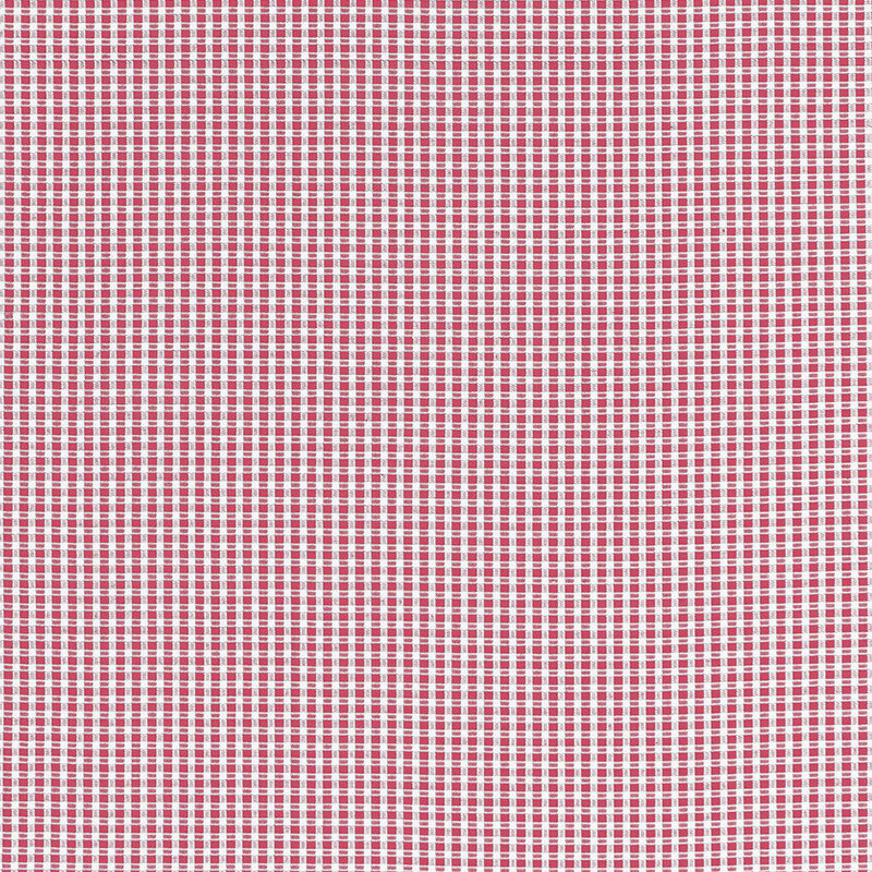 Aruba Check Fabric, Red
