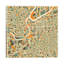 Abstract City Map Of Kansas City by Jazzberry Blue - Wrapped Canvas Print-42154036