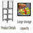 Roseabella Metal Kitchen Island