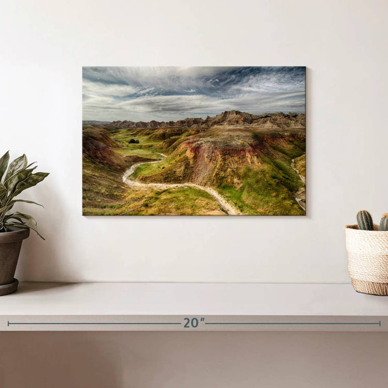 Parc national d'Alvord Badlands, H 8 po x l 12 po