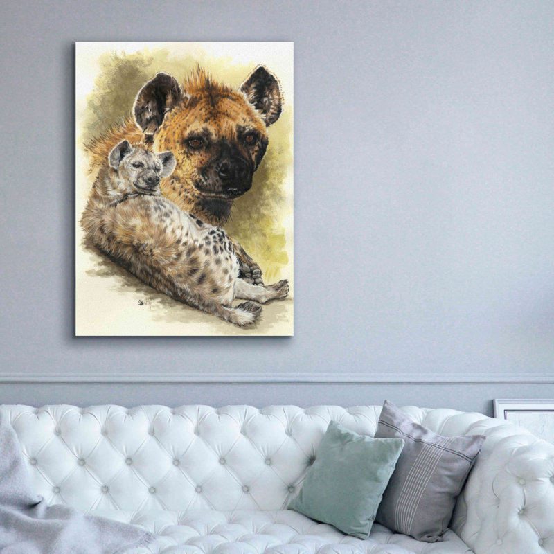 'Beastly' by Barbara Keith, Canvas Wall Art, 54" H x 40" W x 1.5" D