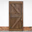 Virpi Solid Oak Sliding Door Primed-483312369