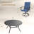 6-Person Outdoor Patio Dining Set With Swivel Chairs-1657014479-1657014476