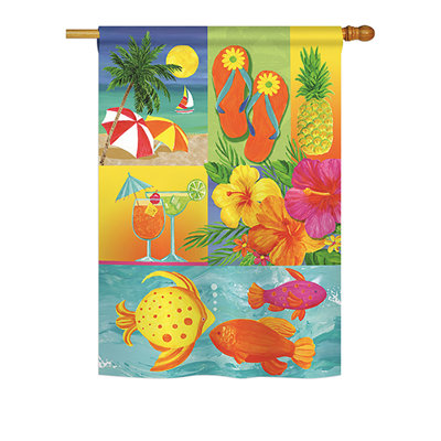 Drapeau de maison Tellier