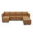 Colusa Faux Leather 7-Seat U Shaped Couch Storage Sectional Sofa Memory Foam Sofa With Ottoman Chaise Longue For Livingroom-1215999345