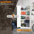Metal Garage Storage Cabinet With 71" Tall Steel Cabinets With 2 Doors And 4 Adjustable Shelves,Locking For Home , Office , Garage , Shop , School-2041362672