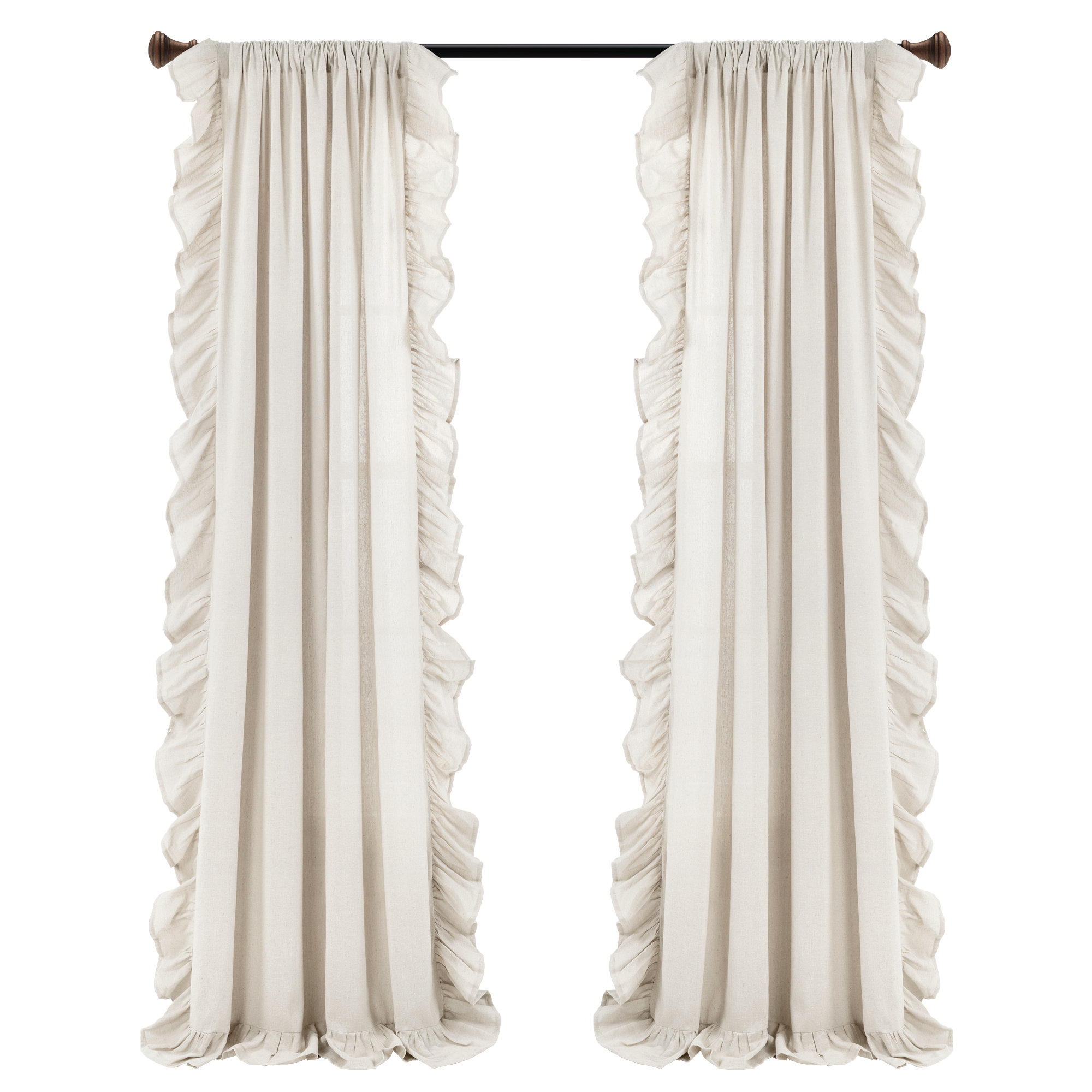 Lush Decor Curtain Panel & Reviews | Wayfair