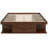 Sophisticated Storage Platform Bed Frame with Multiple Functionalities