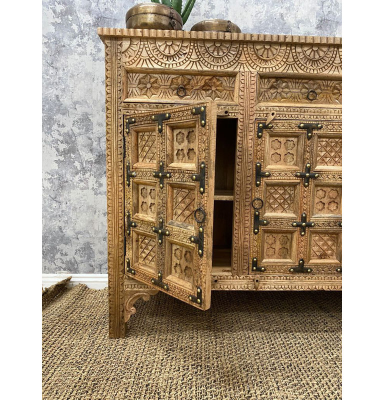 Aimee-Louise 143cm Solid Wood Sideboard