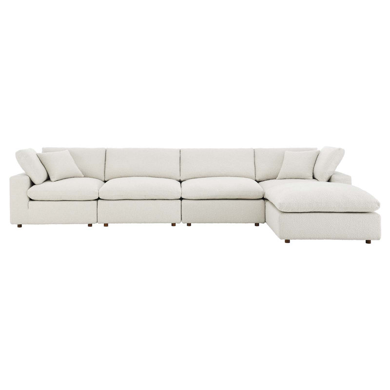 Canapé modulaire 5 pièces Commix, Ivoire