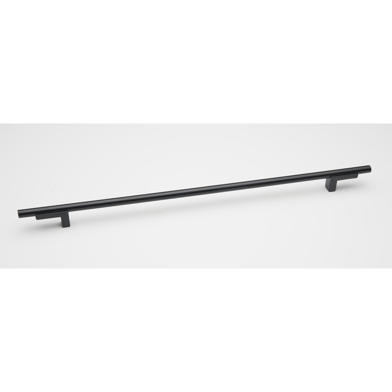 Poignée lisse Vita Bella, Noir mat, 14"